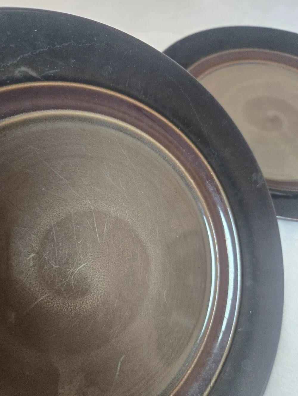 Pier 1 Zahara Reactive Stoneware Salad Plates 8.5